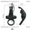 Anillo con forma de conejo y potente motor vibrador